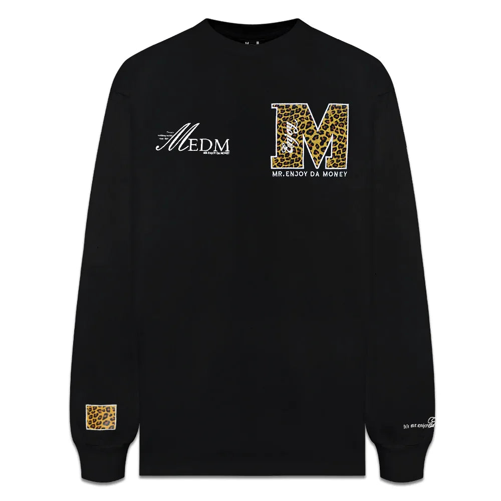 MEDM Leopard Long Sleeve Tee
