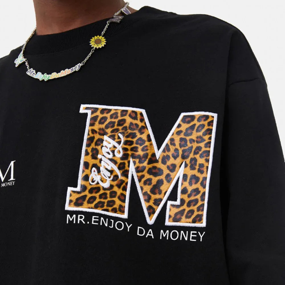 MEDM Leopard Long Sleeve Tee