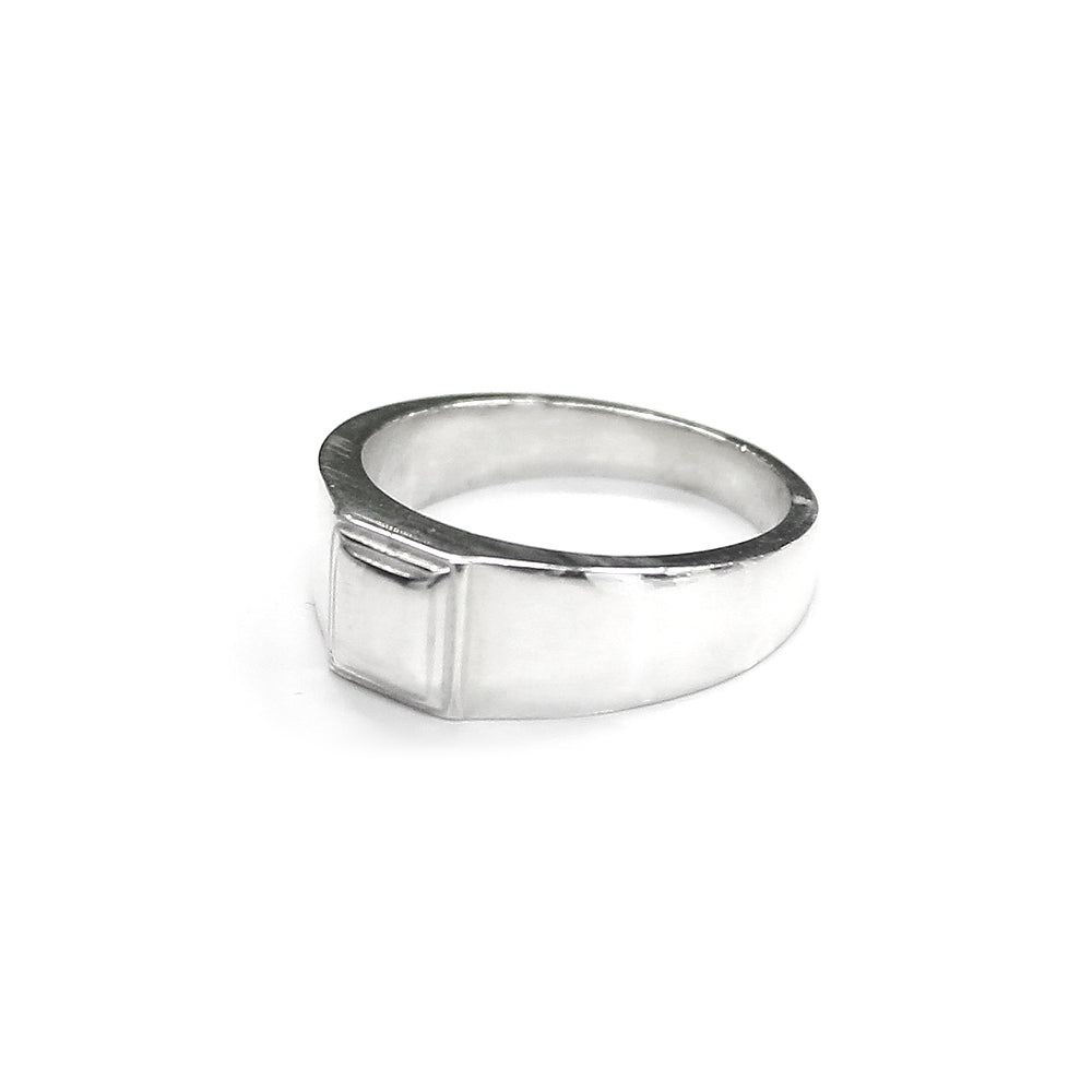 Stepped Signet Ring