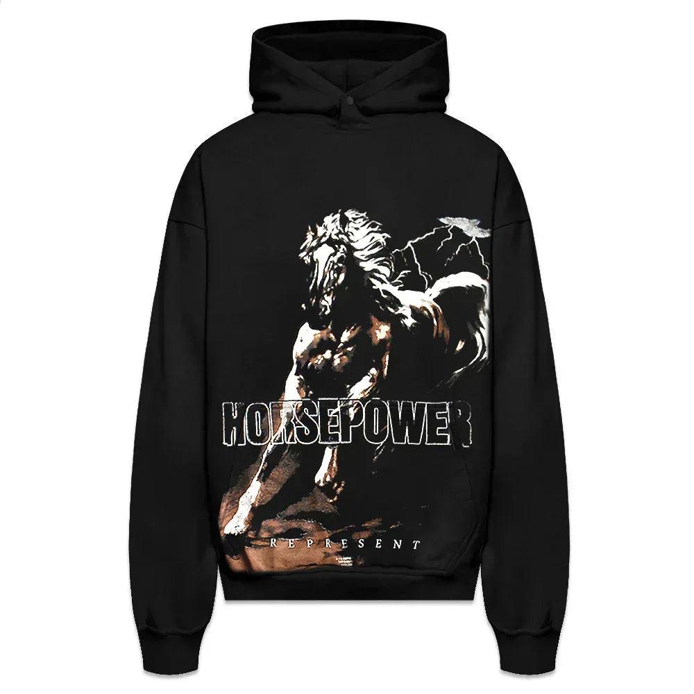 Horse Power Hoodie - REPRESENT - VENTURER