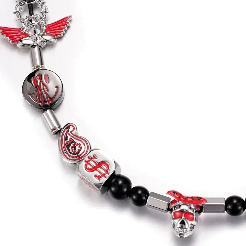 EVAE Ice Mob Smiley Angel Necklace - EVAE MOB - VENTURER