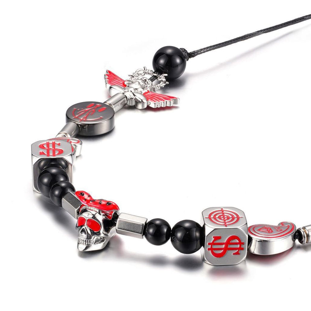 EVAE Ice Mob Smiley Angel Necklace