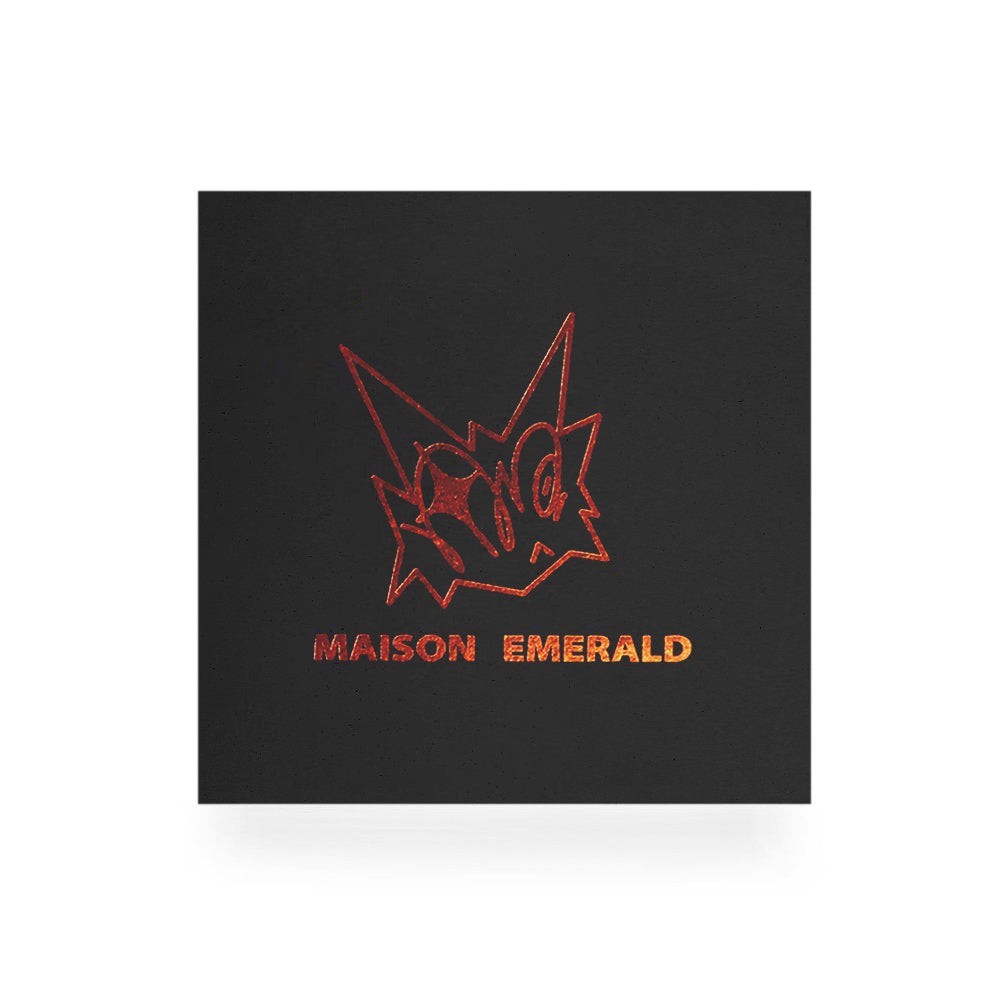 Orange Lucky Star Smiley Necklace