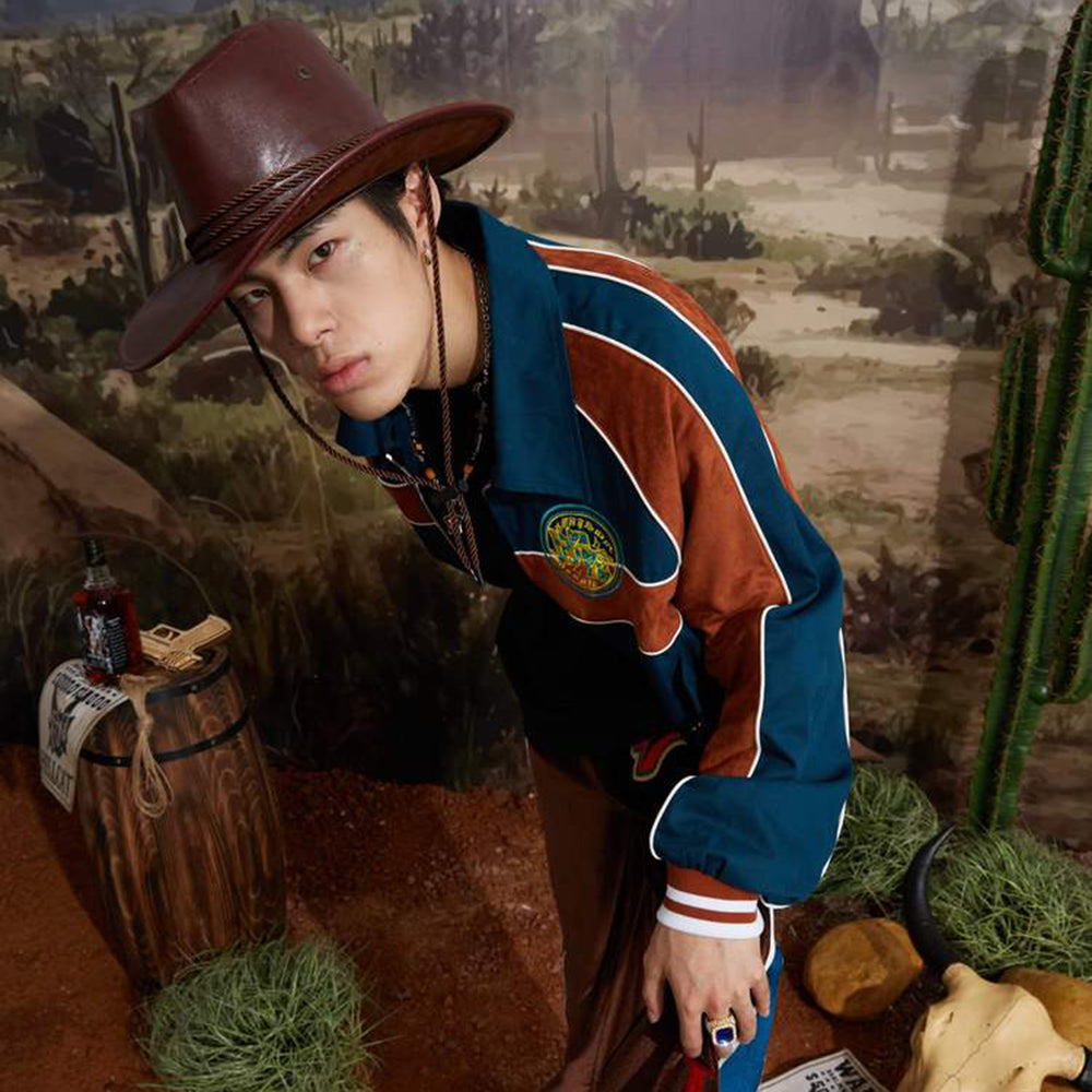 Orange Lucky Star Smiley Necklace