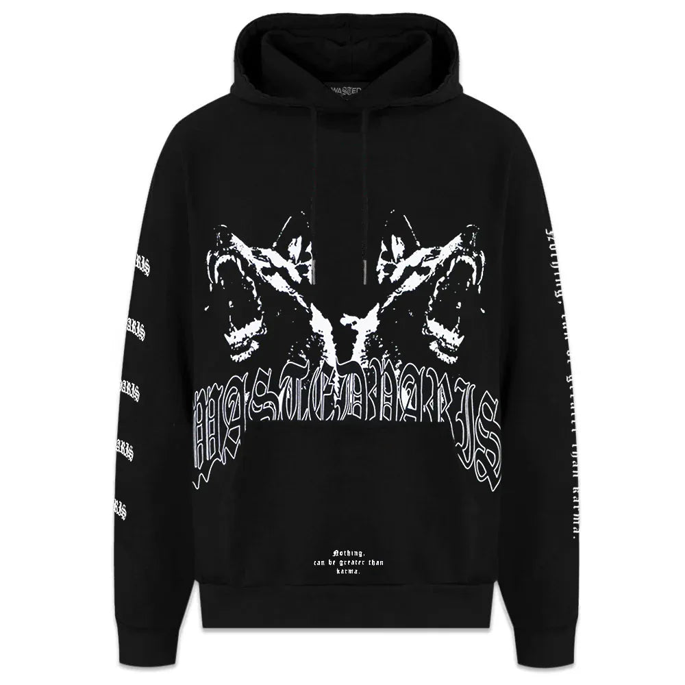 Anger Faded Hoodie - WASTED PARIS - VENTURER
