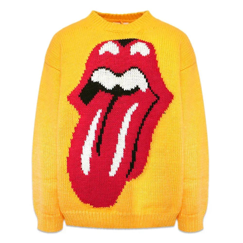 DONCARE(ドンケア)商品ページ - Stones Knit Sweater - Yellow 