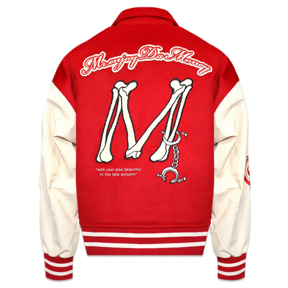 MEDM Bone Baseball Jacket