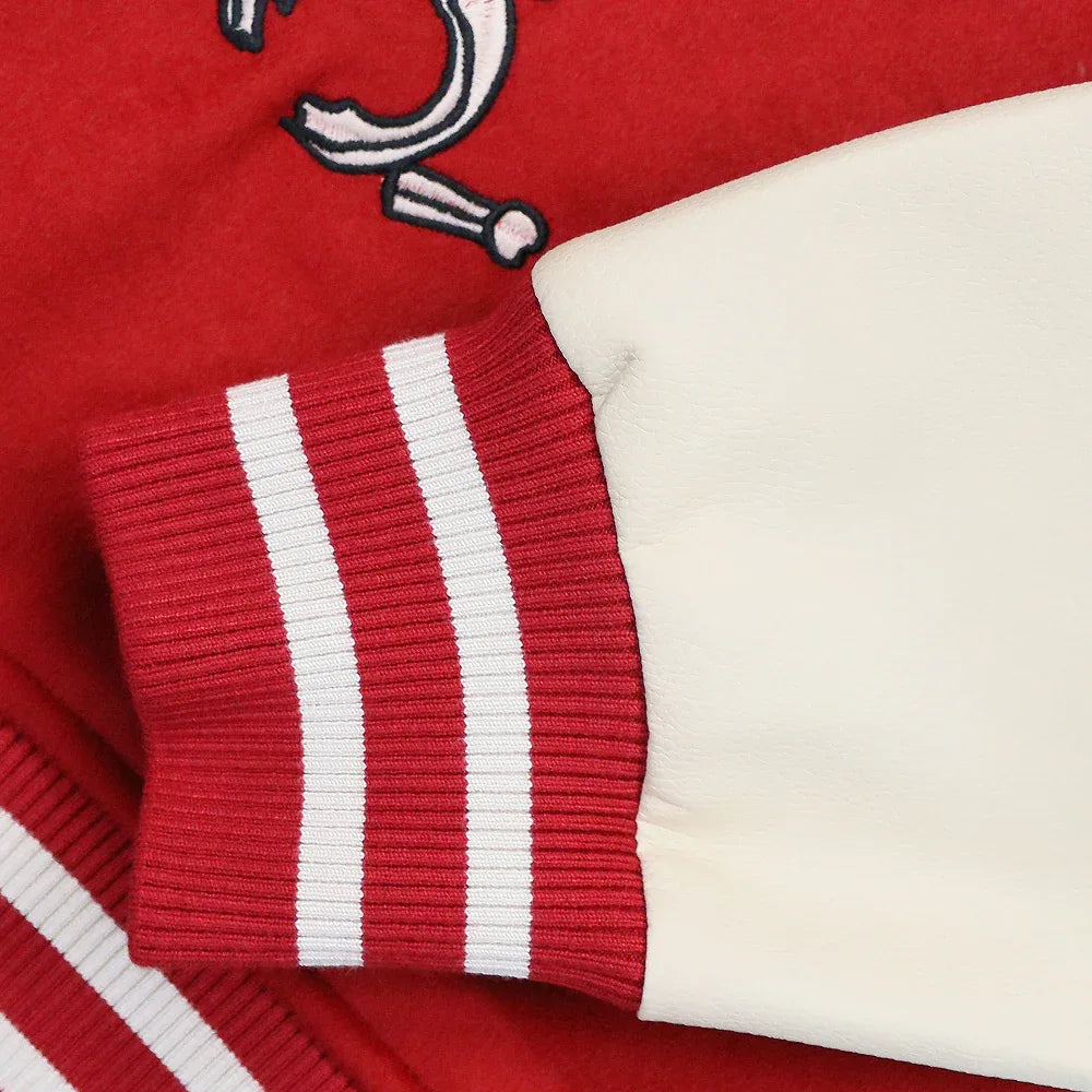 MEDM Bone Baseball Jacket