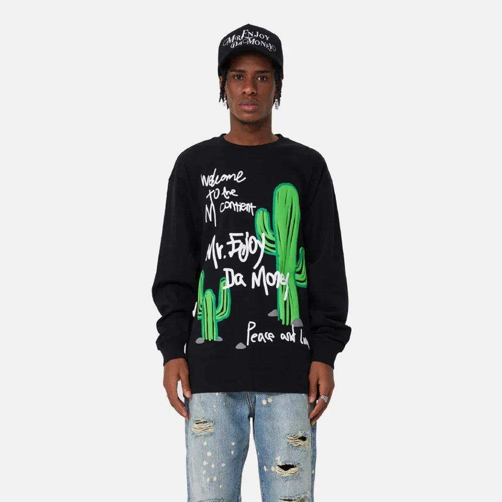 MEDM Cactus Long Sleeve Tee