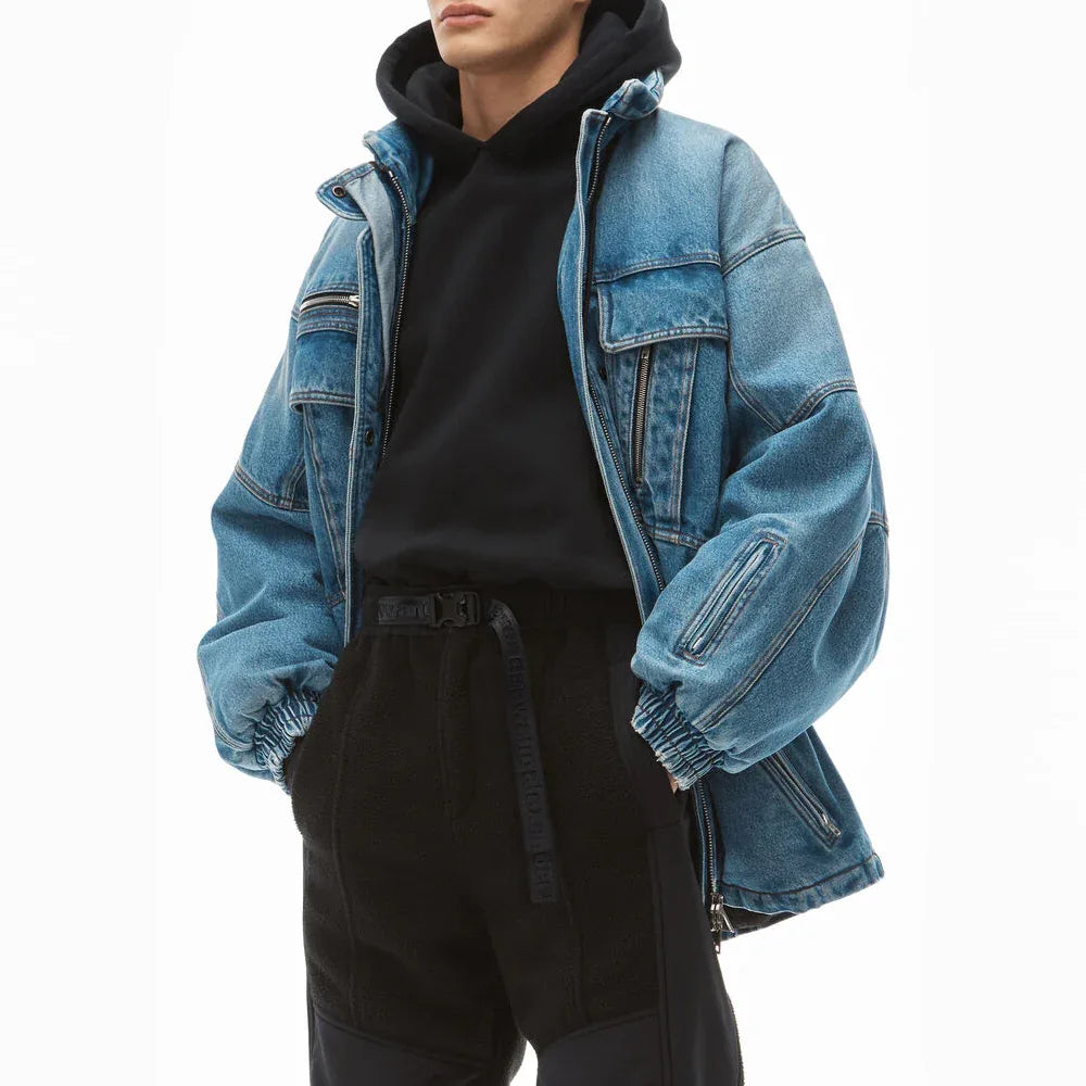 Denim Field Jacket - ALEXANDER WANG - VENTURER