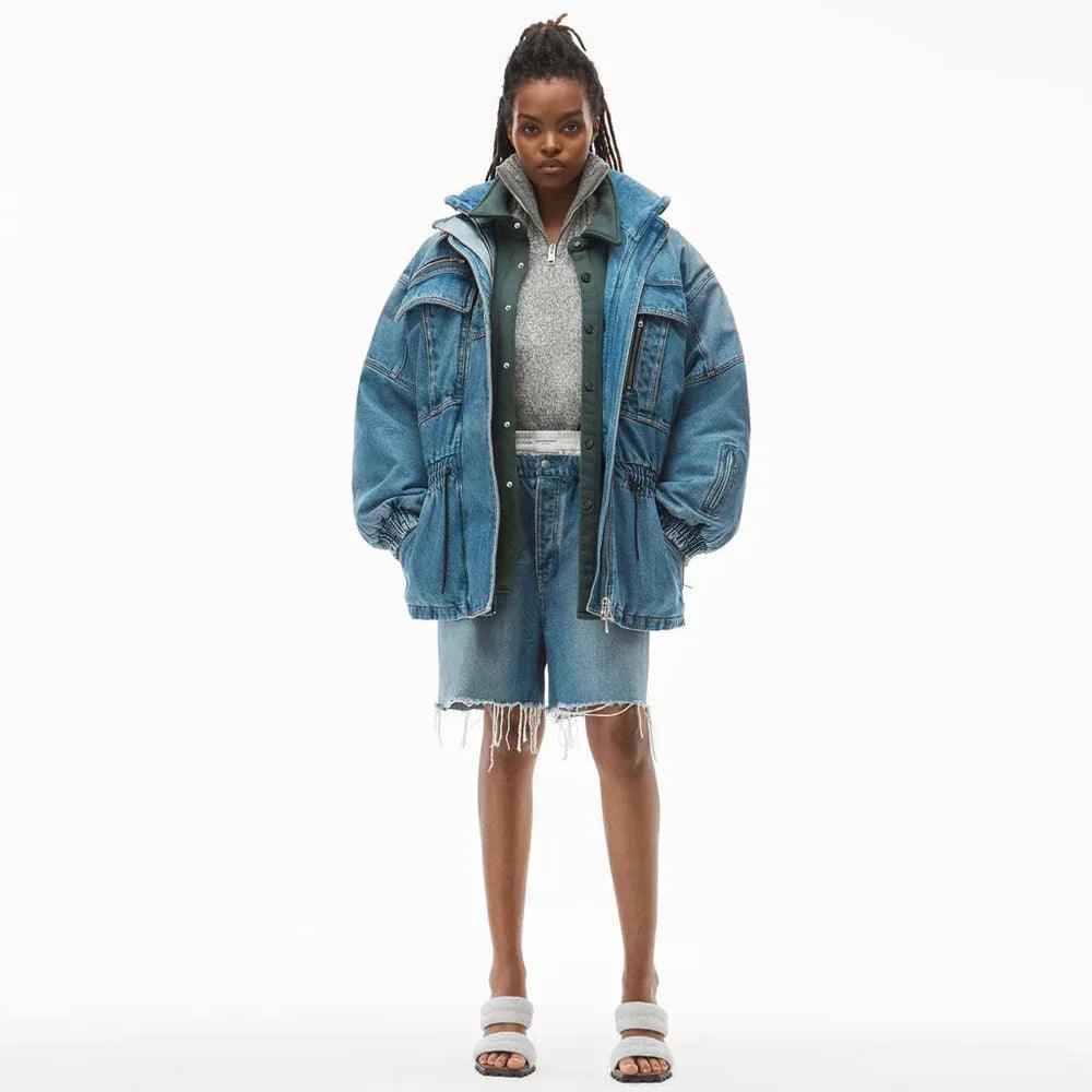 Denim Field Jacket - ALEXANDER WANG - VENTURER