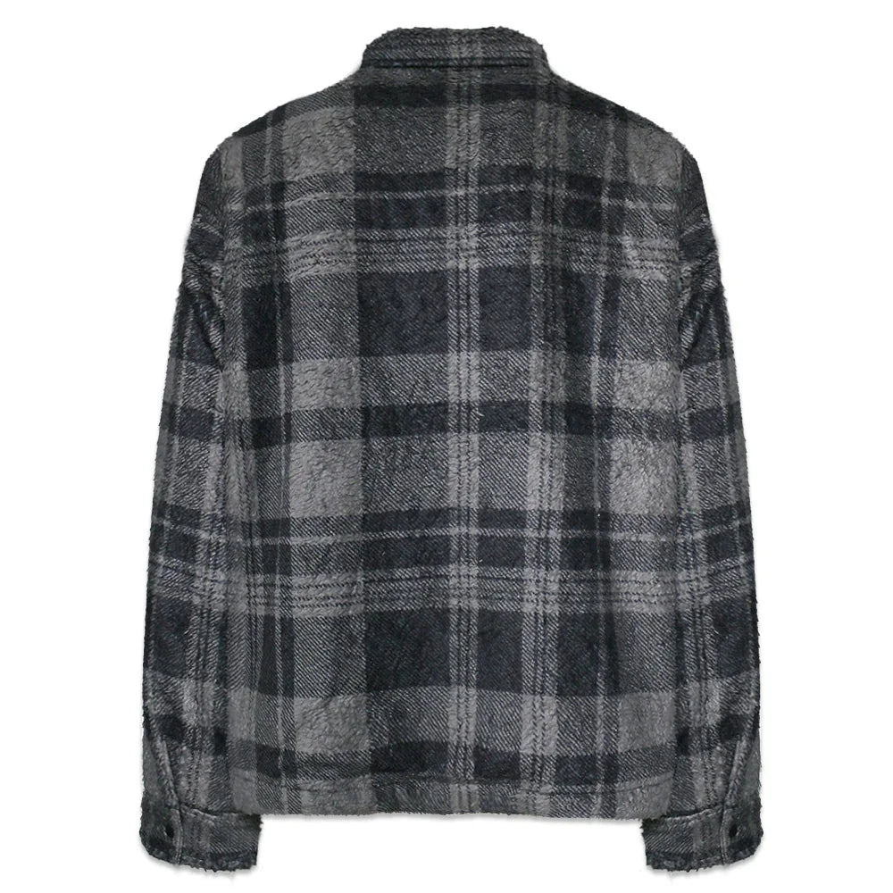 Cropped Sherpa Button Down Jacket - STAMPD - VENTURER