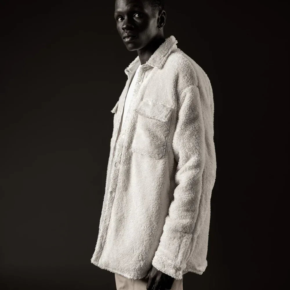 Scripps Sherpa Button Down Jacket - STAMPD - VENTURER