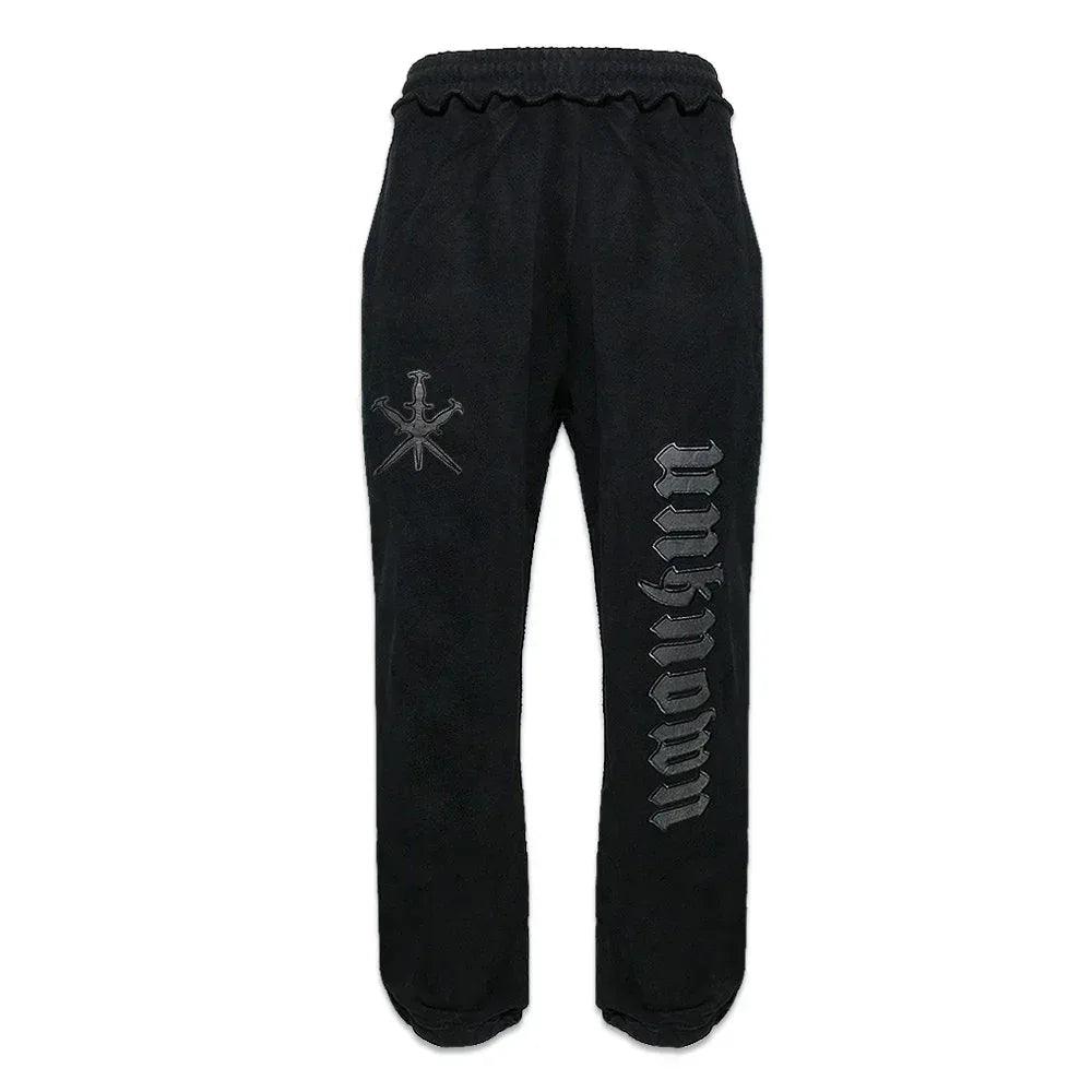 Puff Print Dagger Joggers - UNKNOWN LONDON - VENTURER