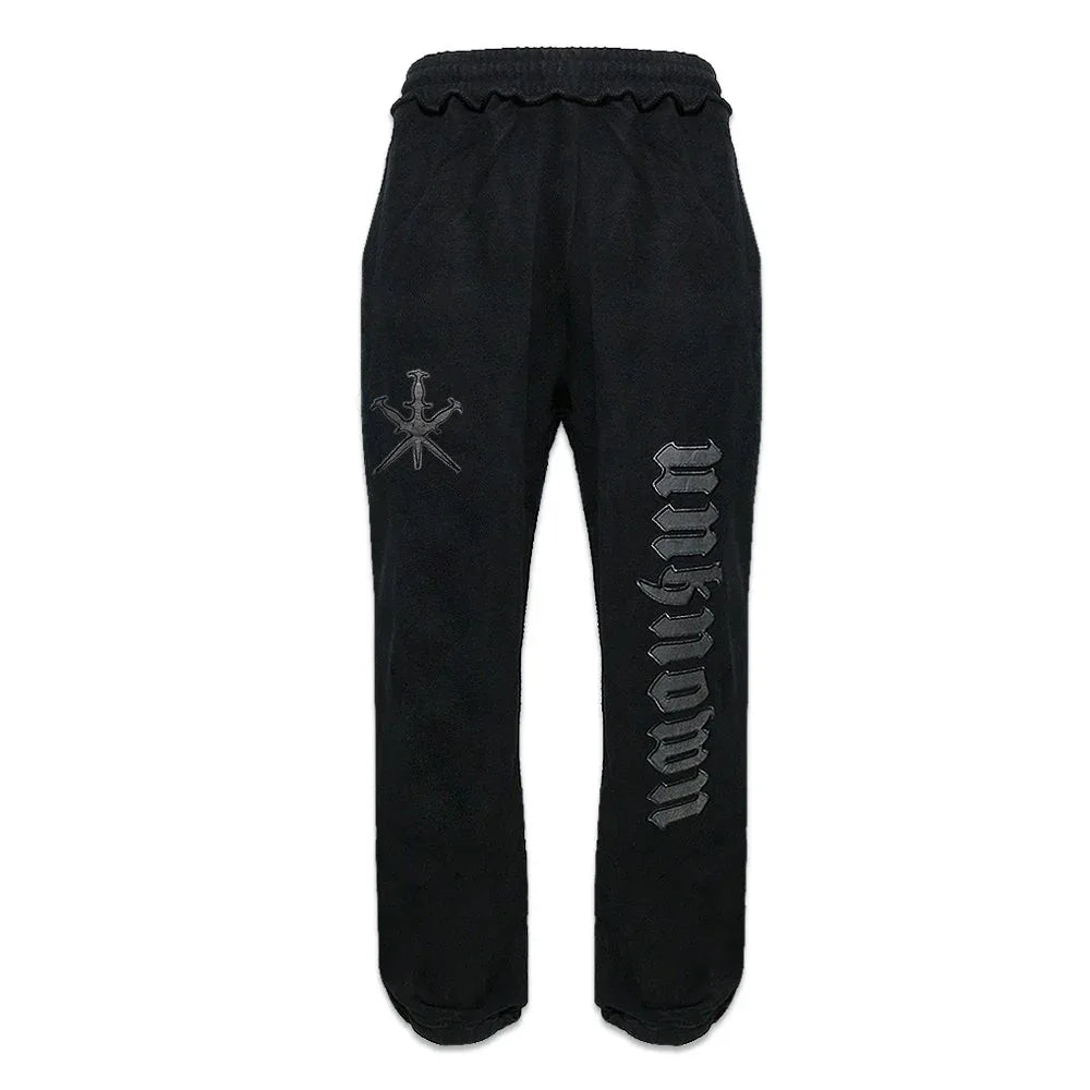 Puff Print Dagger Joggers - UNKNOWN LONDON - VENTURER
