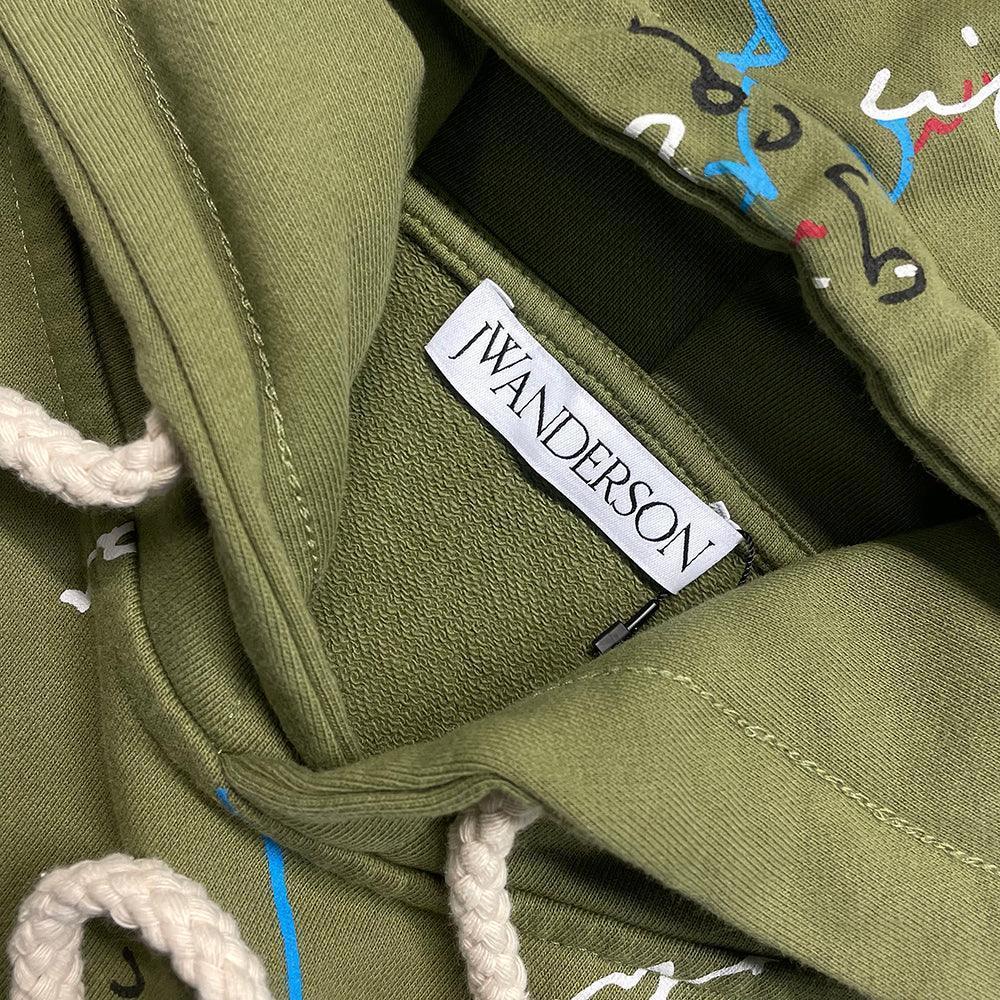OW Quote Graffiti Hoodie - JW ANDERSON - VENTURER