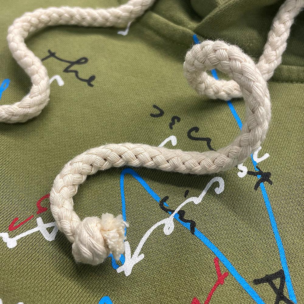 OW Quote Graffiti Hoodie - JW ANDERSON - VENTURER