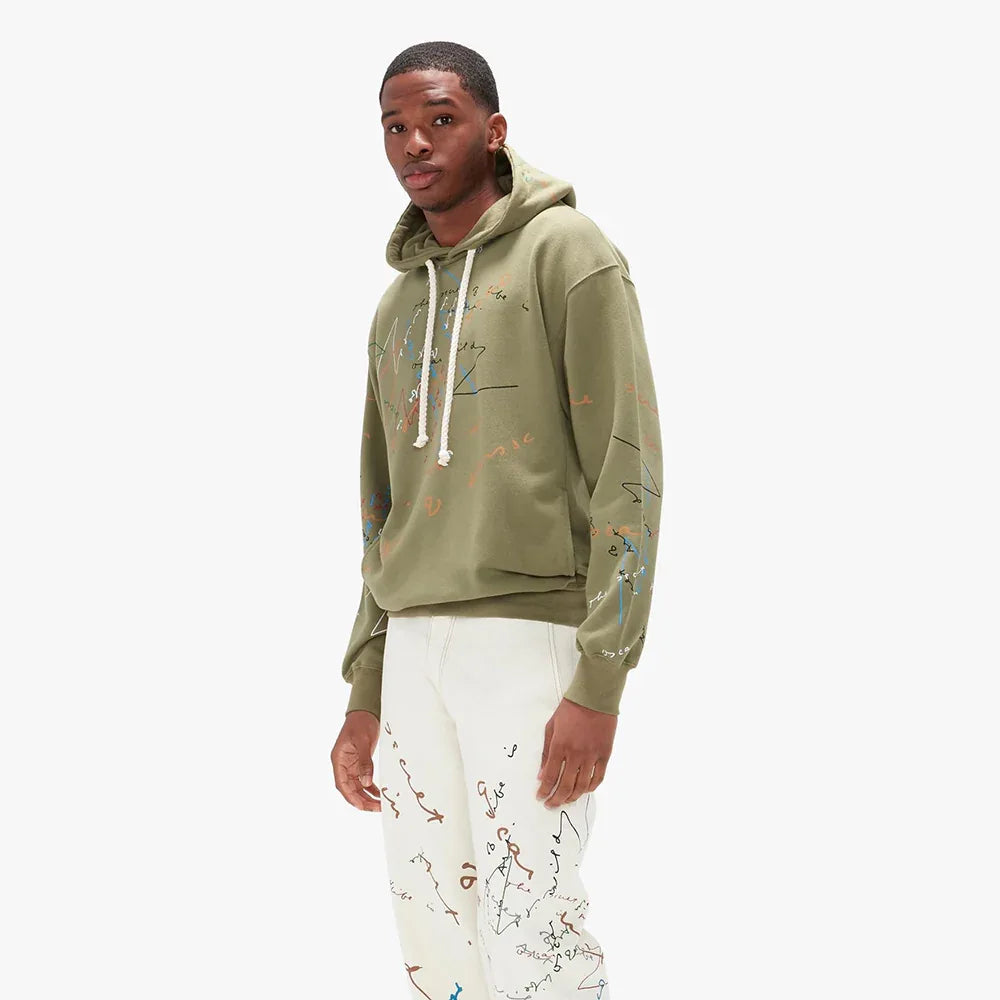 OW Quote Graffiti Hoodie - JW ANDERSON - VENTURER