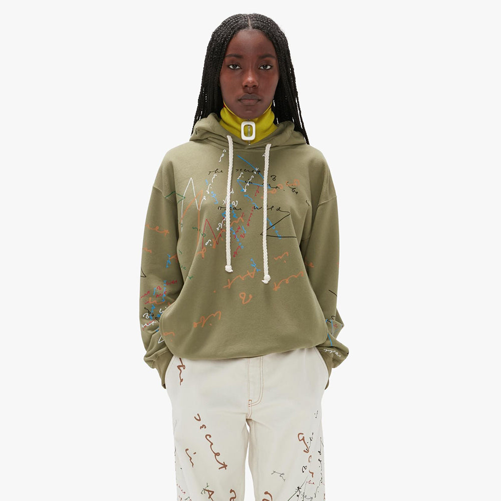 OW Quote Graffiti Hoodie