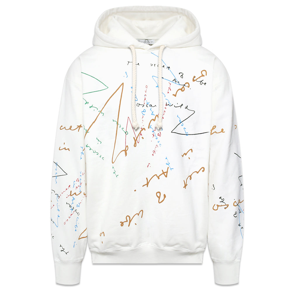 OW Quote Graffiti Hoodie - JW ANDERSON - VENTURER