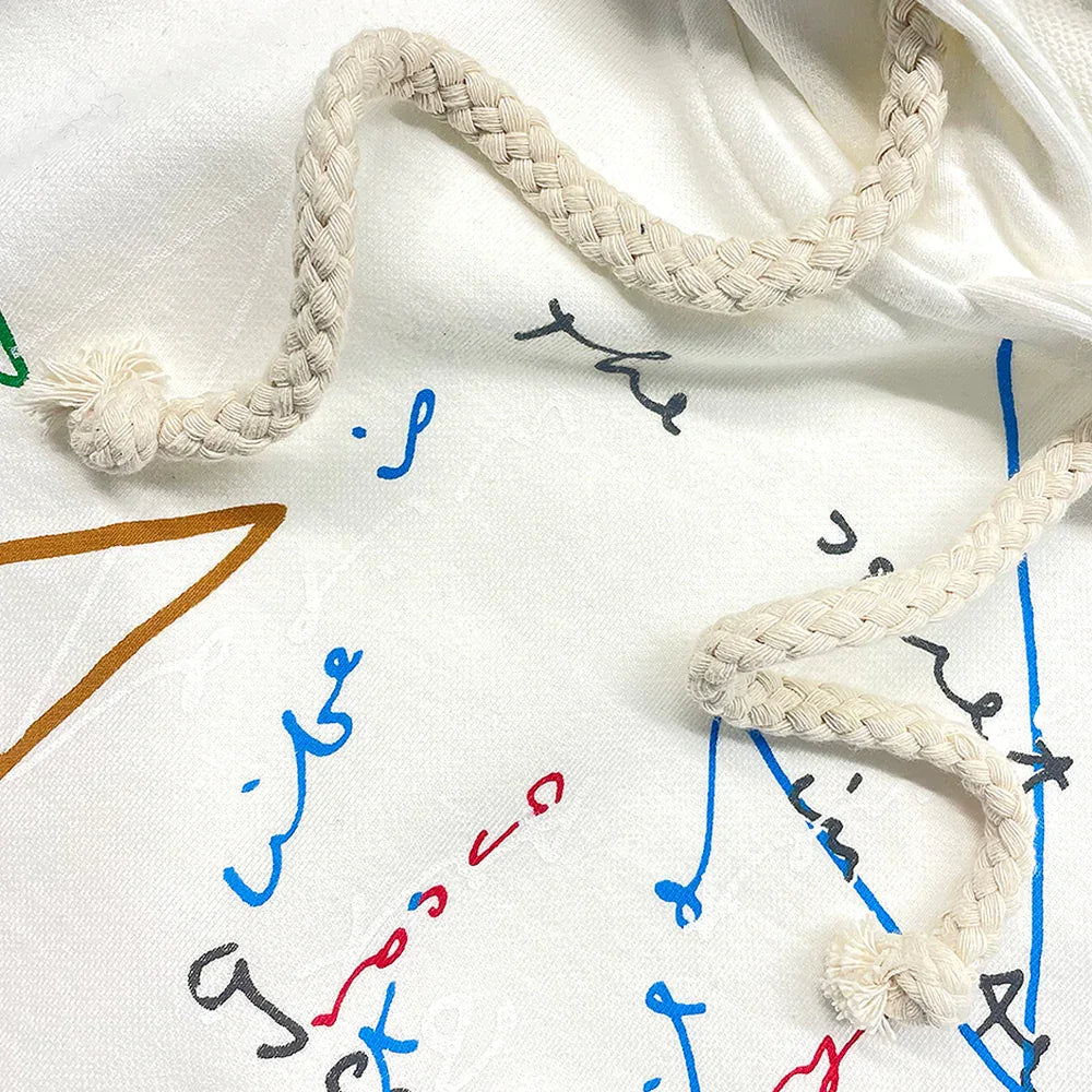 OW Quote Graffiti Hoodie - JW ANDERSON - VENTURER