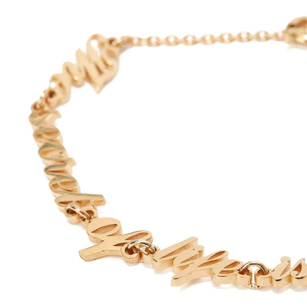 OW Quote Bracelet - JW ANDERSON - VENTURER