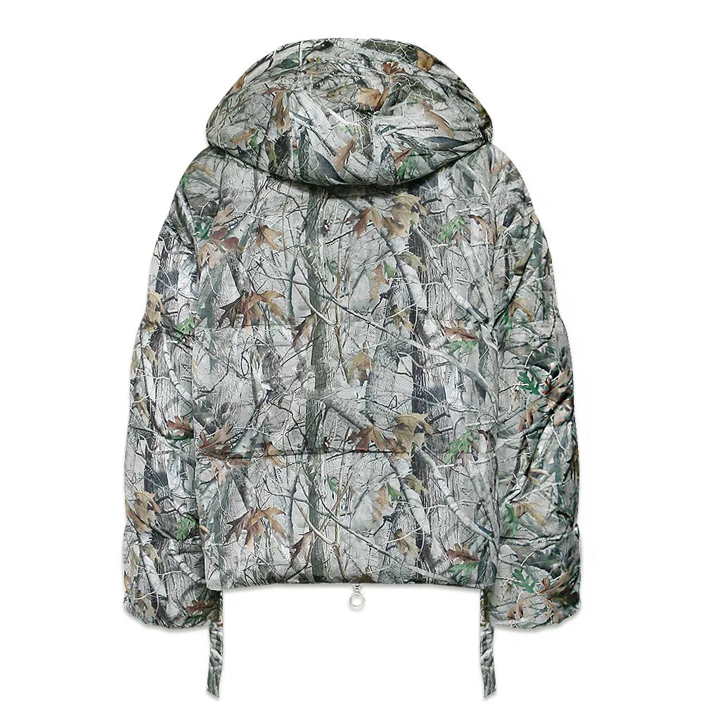 Terrain Camo Crop Puffer Jacket - STAMPD - VENTURER