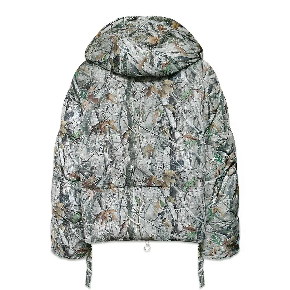 Terrain Camo Crop Puffer Jacket - STAMPD - VENTURER