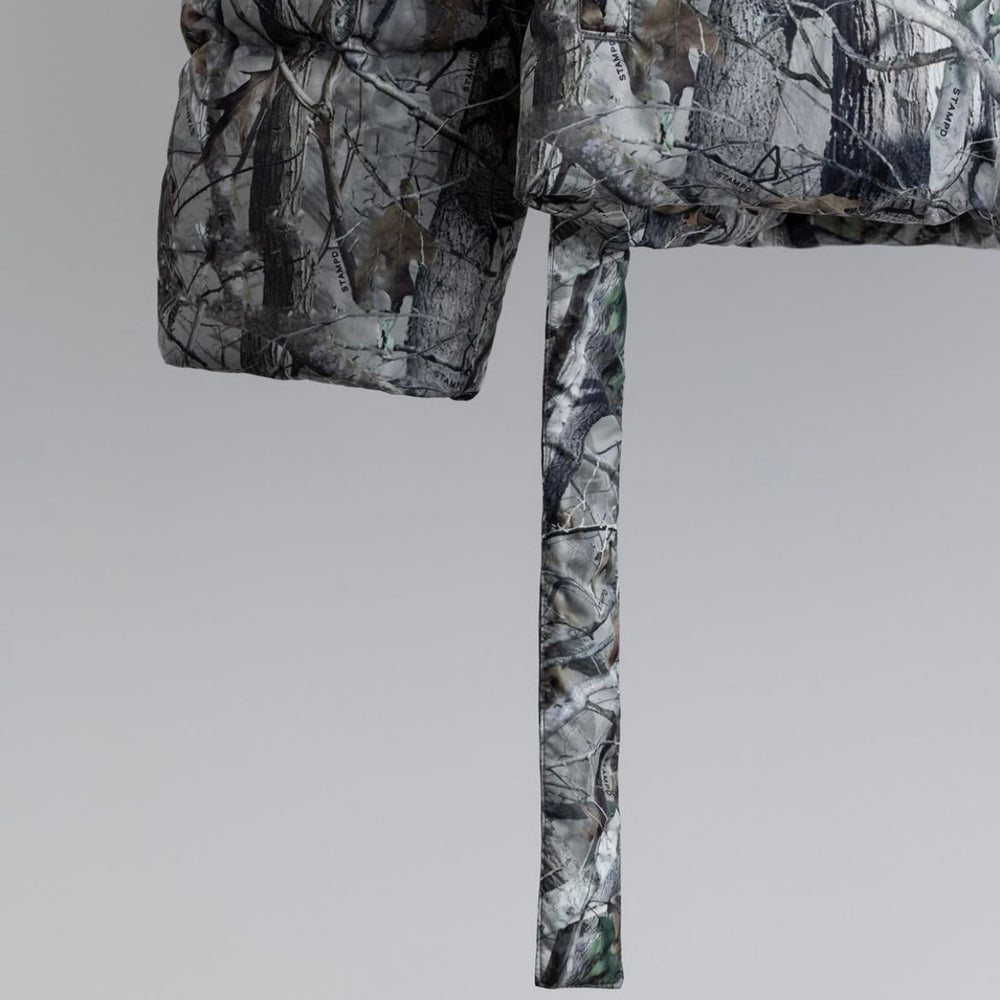Terrain Camo Crop Puffer Jacket