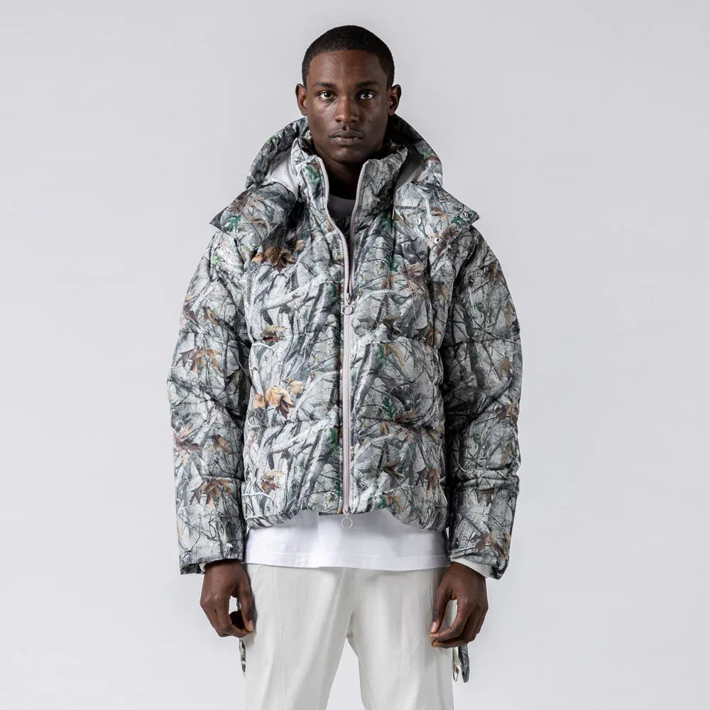 Terrain Camo Crop Puffer Jacket - STAMPD - VENTURER