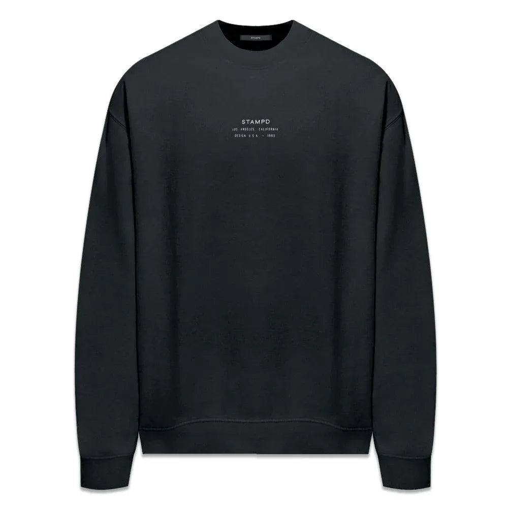 Stacked Logo Crewneck Sweatshirt - STAMPD - VENTURER