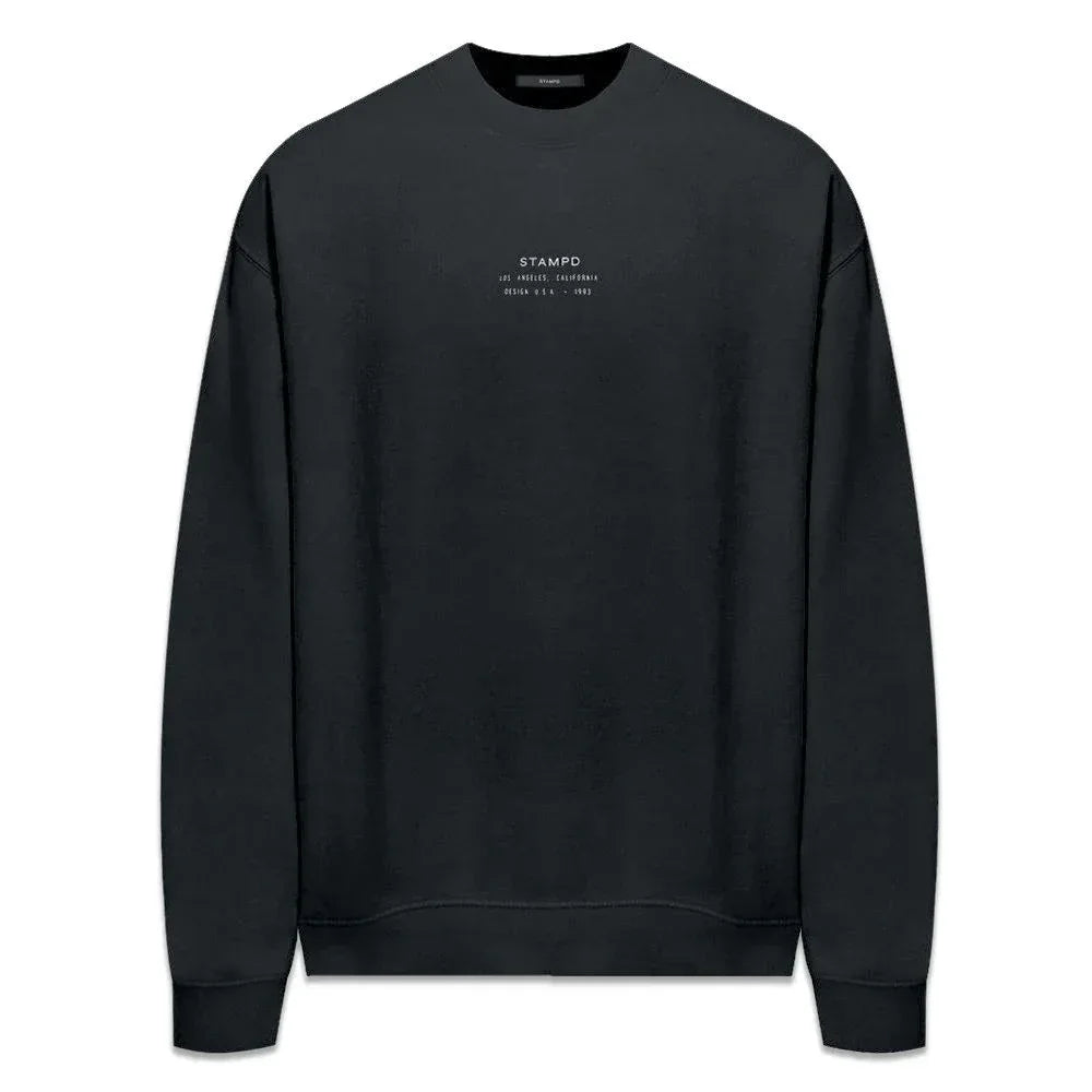 Stacked Logo Crewneck Sweatshirt - STAMPD - VENTURER