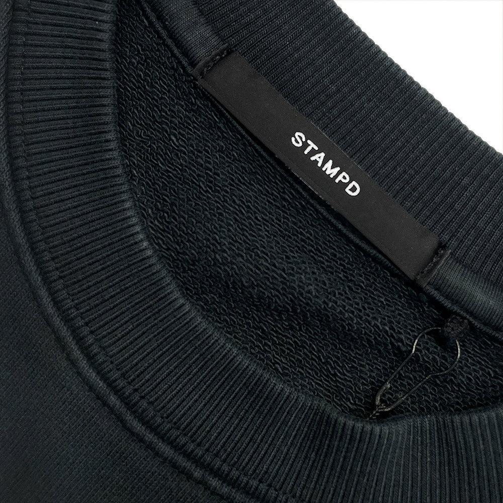 Stacked Logo Crewneck Sweatshirt - STAMPD - VENTURER