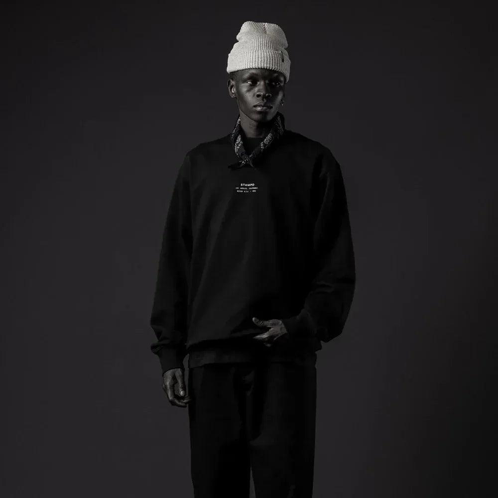 Stacked Logo Crewneck Sweatshirt - STAMPD - VENTURER