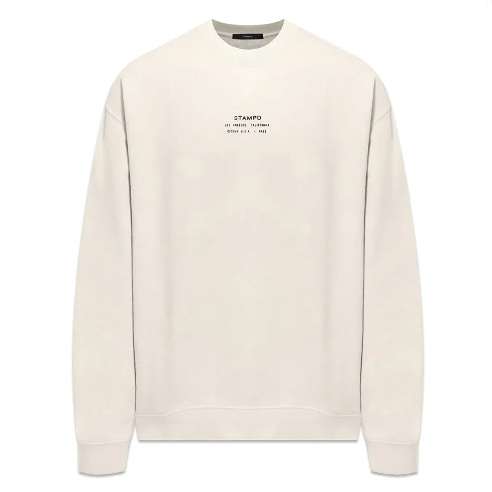 Stacked Logo Crewneck Sweatshirt - STAMPD - VENTURER