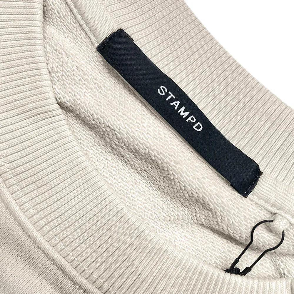 Stacked Logo Crewneck Sweatshirt - STAMPD - VENTURER
