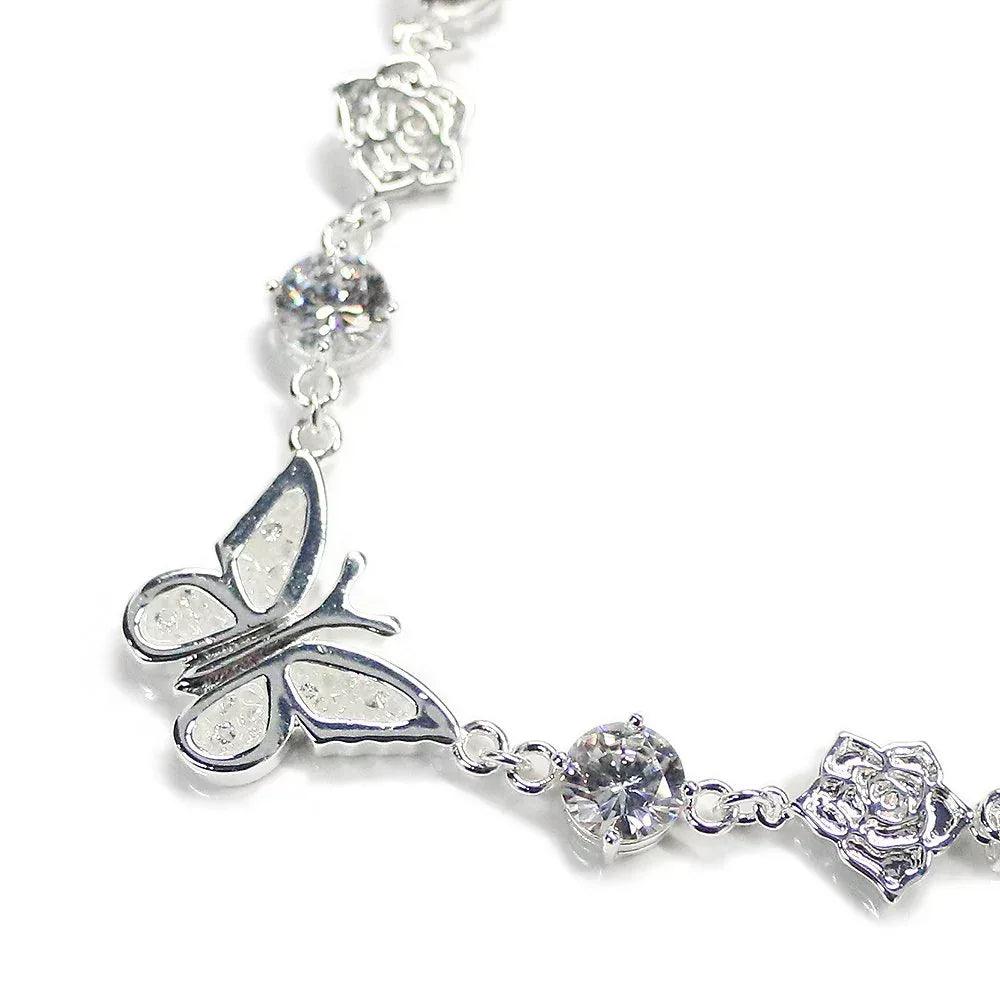 Crystal Butterfly Angel Necklace - STUGAZI - VENTURER