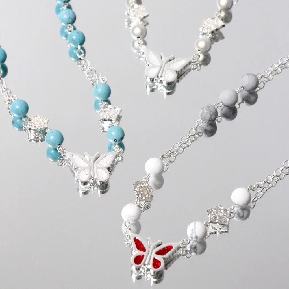 Crystal Butterfly Angel Necklace - STUGAZI - VENTURER