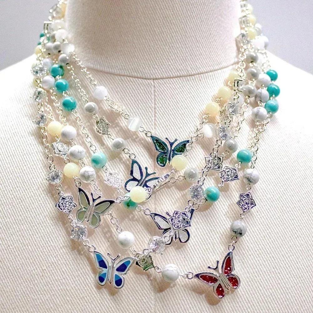 Crystal Butterfly Angel Necklace - STUGAZI - VENTURER