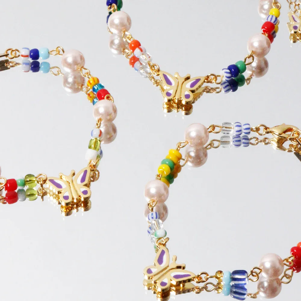 Exclusive Rainbow Beads Angel Bracelet - STUGAZI - VENTURER