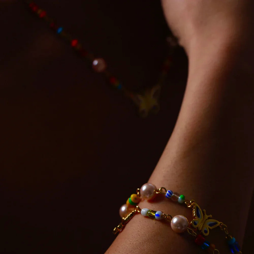 Exclusive Rainbow Beads Angel Bracelet - STUGAZI - VENTURER