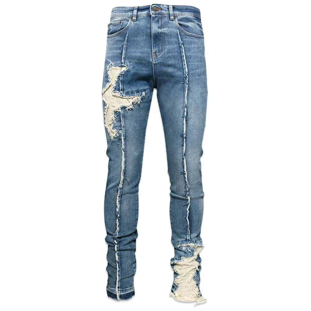 Eroded Denim - VAL. KRISTOPHER - VENTURER