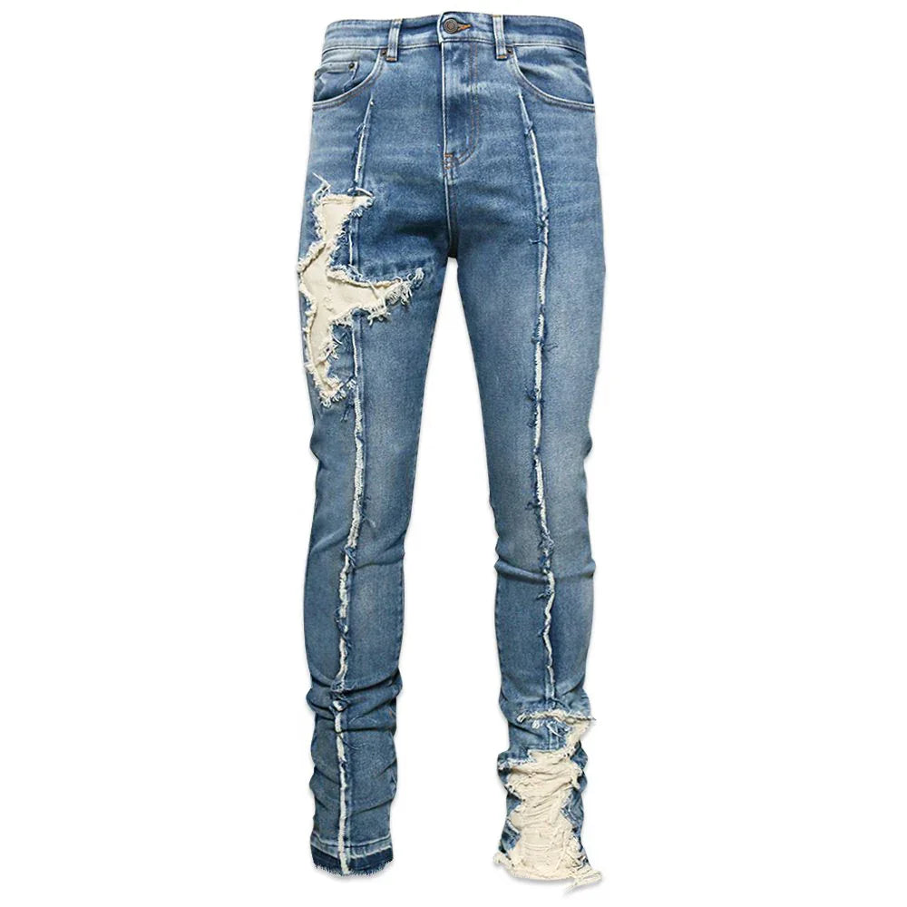 Eroded Denim - VAL. KRISTOPHER - VENTURER