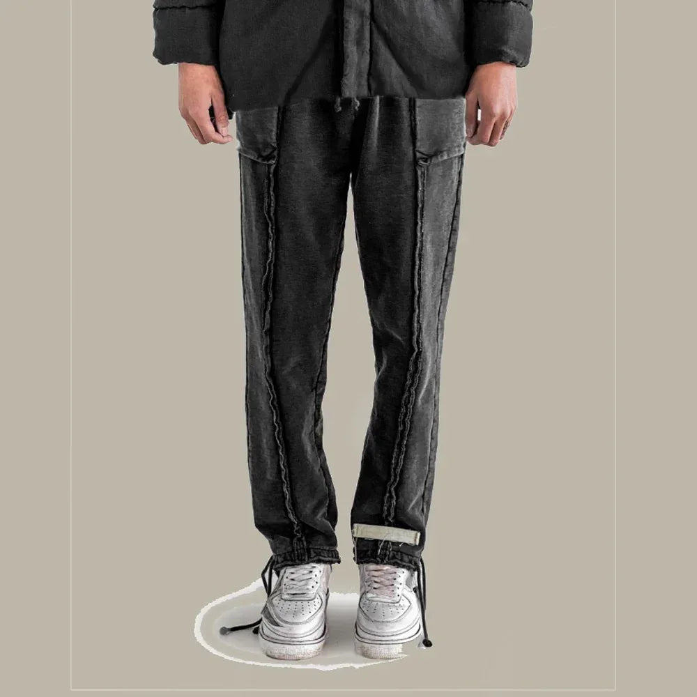 Raw Badge Joggers - VAL. KRISTOPHER - VENTURER