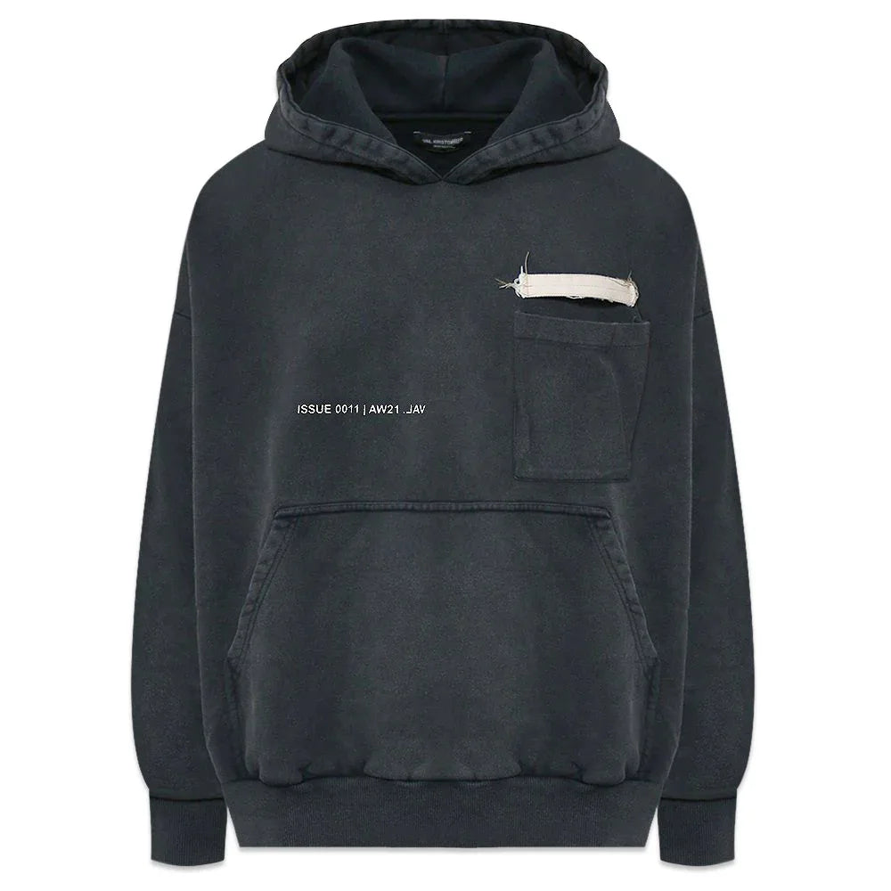 Raw Badge Hoodie - VAL. KRISTOPHER - VENTURER