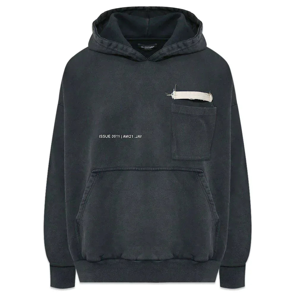 Raw Badge Hoodie - VAL. KRISTOPHER - VENTURER