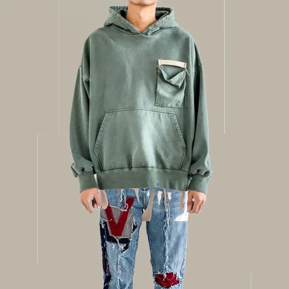 Raw Badge Hoodie - VAL. KRISTOPHER - VENTURER