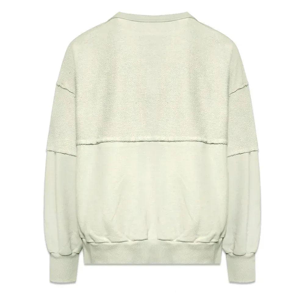 Bull Denim Panel Crewneck - VAL. KRISTOPHER - VENTURER