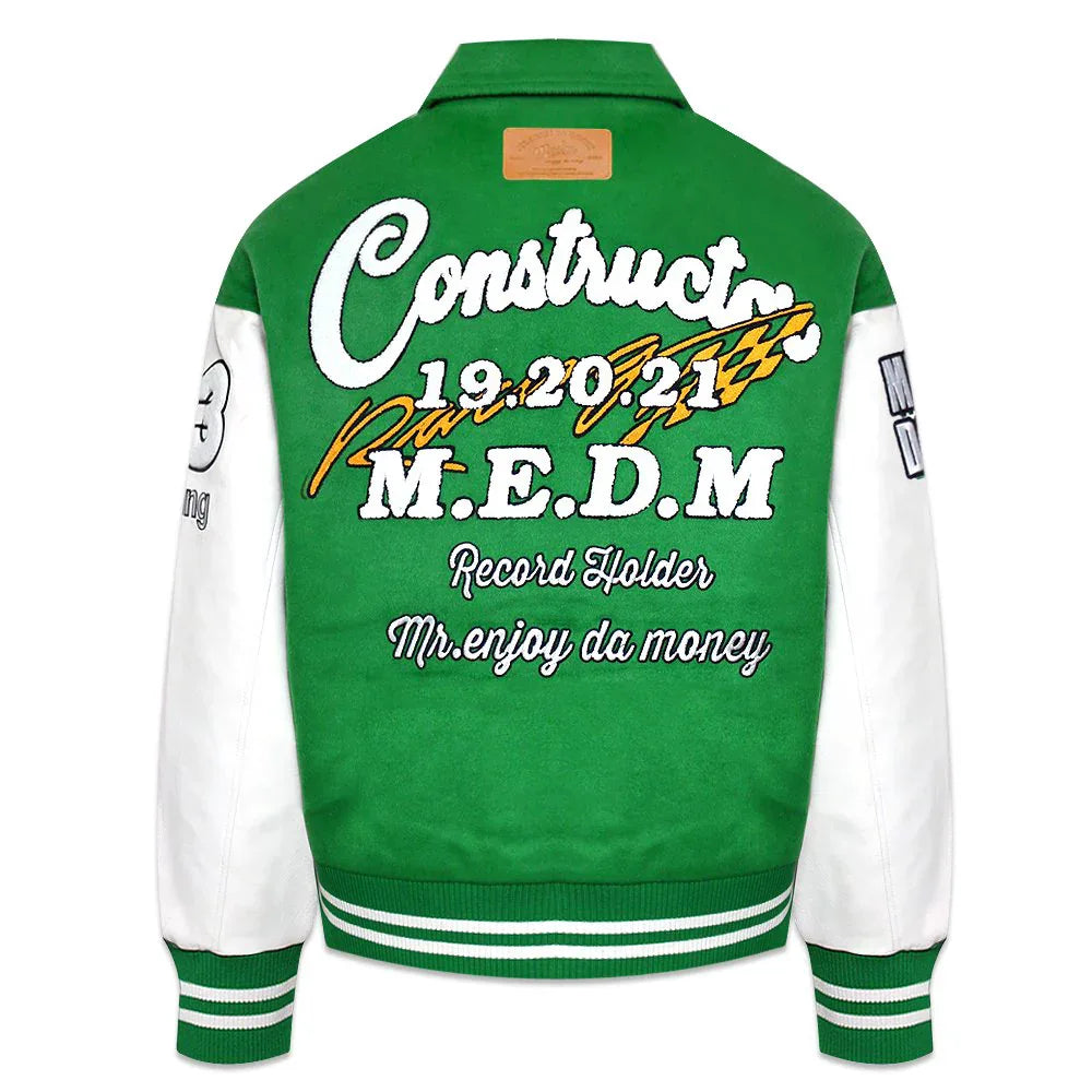 MEDM Embroidery Varsity Jacket