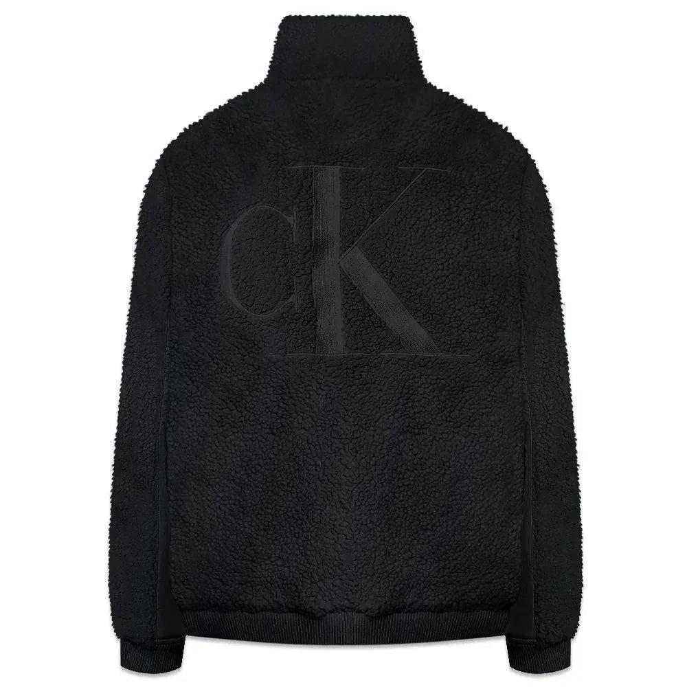 Fashion Reversible Zip Sherpa Jacket - CALVIN KLEIN - VENTURER
